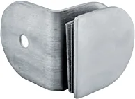 90° Wall-to-Glass Connector