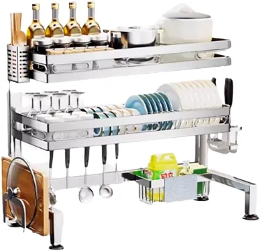 Sink Rack - Stainless Steel Double Layer