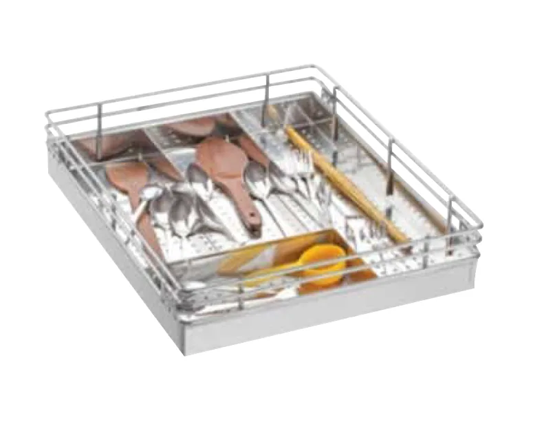 Sheet Cutlery Basket (6MM Wire Gold Series)