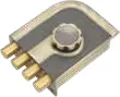Tetrabolt Rim Lock